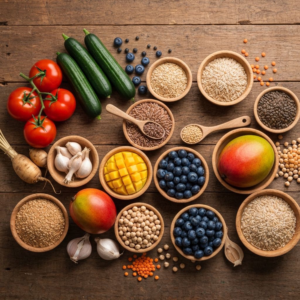 Свежи поврће и пијаца исхрана на дрвеном столу